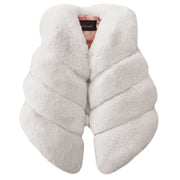 Baby Girls Faux Fur Vest Winter Outfits Kids Warm Sleeveless Coat Infant Toddler 6M-7Y Outerwear