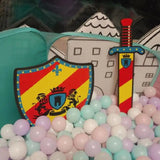 Medieval Sword & Shield Set Soft Children Cosplay