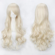 Extra Long Wavy or Straight Wigs with Full Bangs Heat Resistant
