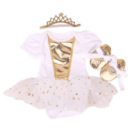 0-2Y 3pcs Girl Baby Superhero Suit Costume Newborn Clothing Sets