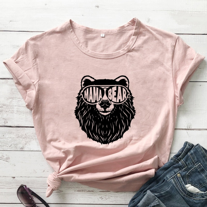 Mama Bear Cotton T-shirt