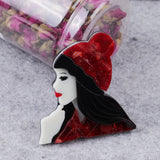Little Red Riding Hood Acrylic Brooch