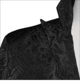 Mens Steampunk Victorian Gothic Jacquard Tailcoat Jacket Stage Performance Costumes