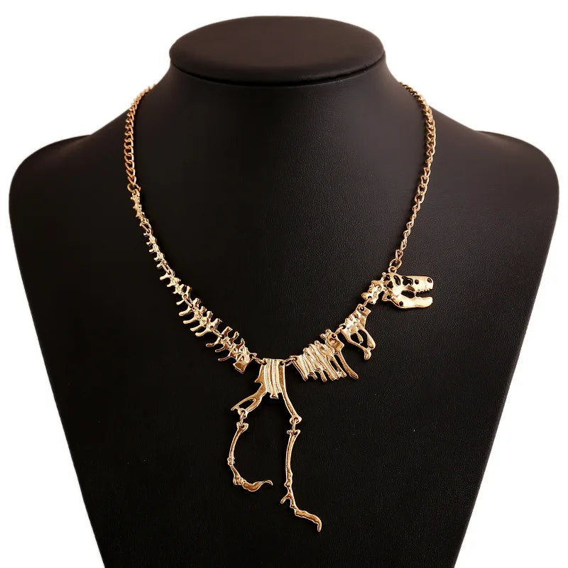 Tyrannosaurus Rex Skeleton Dinosaur Necklaces