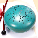 6 Inch Steel Tongue Drum Set Percussion Musical Instrument