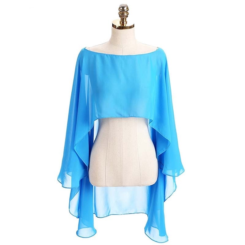 Long Chiffon Shrug Boleros 14 Colours