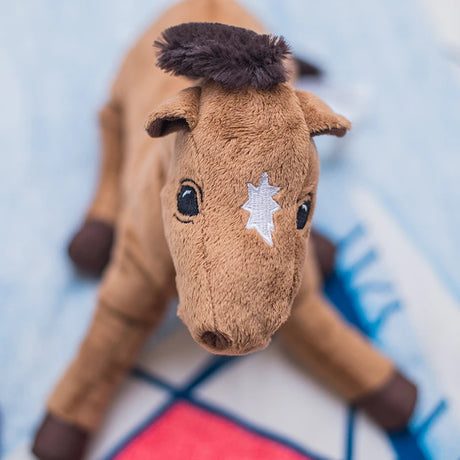 Star Brown Horse Plushie Toy