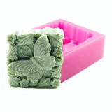 Butterfly Square Silicone Soap Food Candle Resin Craft Mould