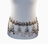 Gypsy Silver Shimmy Belts Belly Dance Hip Jewellery