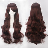 Extra Long Wavy or Straight Wigs with Full Bangs Heat Resistant
