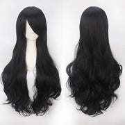 Extra Long Wavy or Straight Wigs with Full Bangs Heat Resistant