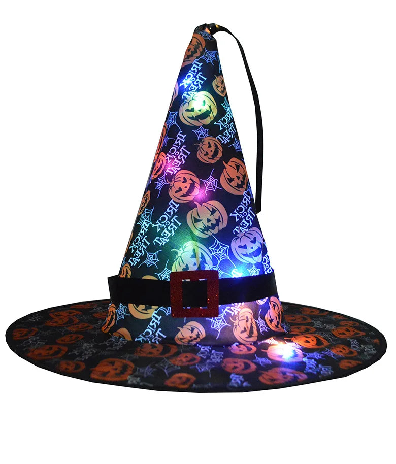 LED Witch Stars Tutu Skirt Glow Party Costumes Halloween