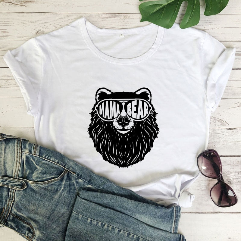 Mama Bear Cotton T-shirt