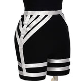 Pearlescent Colours Leg Harness High Waist Garter Belt Cosplay
