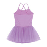 Girls Shiny Sequins Tutu Ballet Dance Dress Leotard Skate Wear Ballerina Fairy Party Costume