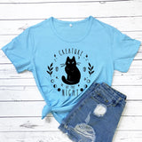 Creature Of The Night Black Cat T-shirt