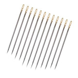 Vintage Needle Case 24pcs Self Threading Needle Pins Hand Sewing Needles DIY Sewing Tools