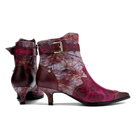 Serafina Rose's Genuine Leather Ankle Boots