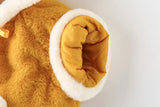 Christmas Deer Plush Baby Jacket
