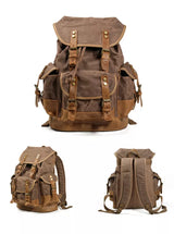 Waterproof Waxed Canvas Rucksack