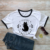 Creature Of The Night Black Cat T-shirt