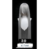 Extra Long Wavy or Straight Wigs with Full Bangs Heat Resistant