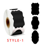 300Pcs/Roll Chalkboard Label Stickers Removable and Waterproof