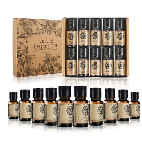 Sets of 10 Flower Essential Oil