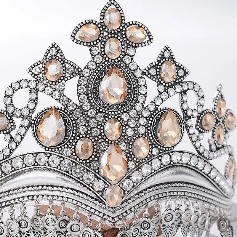 Queen Annisa's Crystal Crown Dance Headdress
