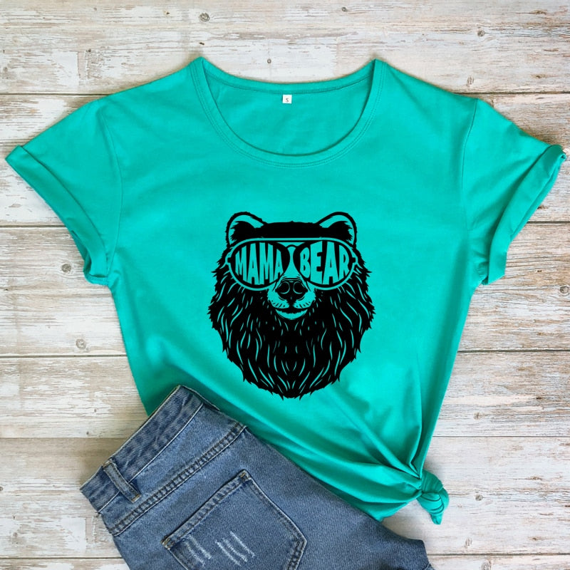 Mama Bear Cotton T-shirt