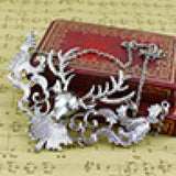 King of the Forest Deer Statement Necklace