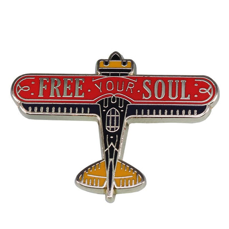 Free Your Soul Enamel Pin Lapel Pins Badge