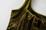 Velvet Tank Tops Y2k Medieval Casual