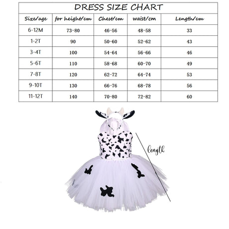 Squirrel Tutu Dress Kids Halloween Costume Ears Headband Tail Set