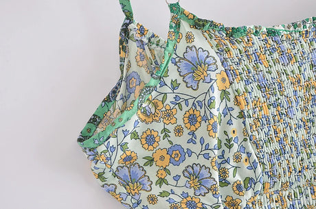 Fern's Boho Two Piece Summer Wide Leg Pant and Camisole Sets