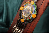 Handmade Beaded Leather Boho Necklaces