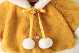 Christmas Deer Plush Baby Jacket