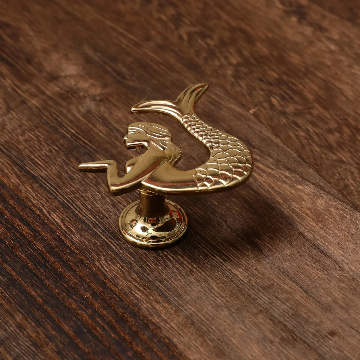 Golden Mermaid Dresser Knobs Furniture Handles Drawers Hardware Cabinets Pulls