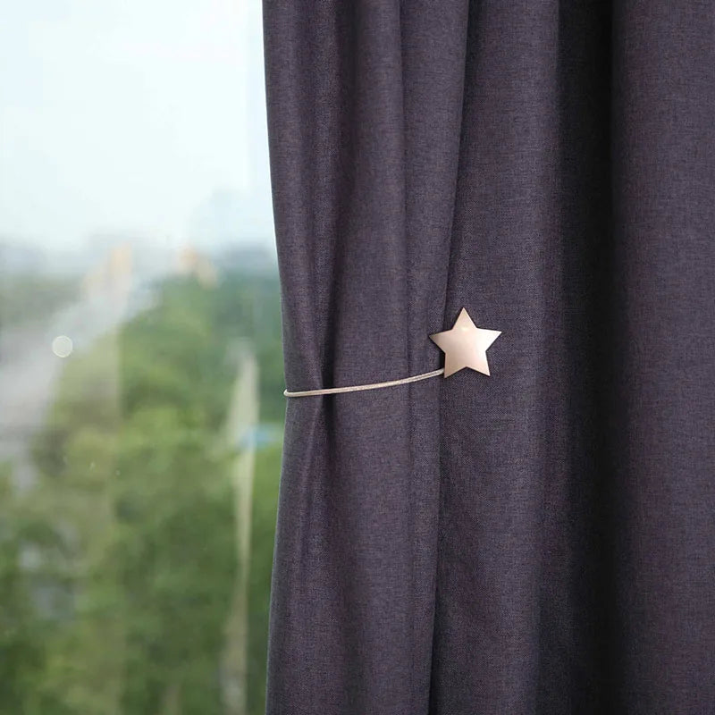 Star Curtain Tieback Buckle 1Pc