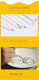 Pottery Underglaze Marker Pens Ceramic DIY Craft
