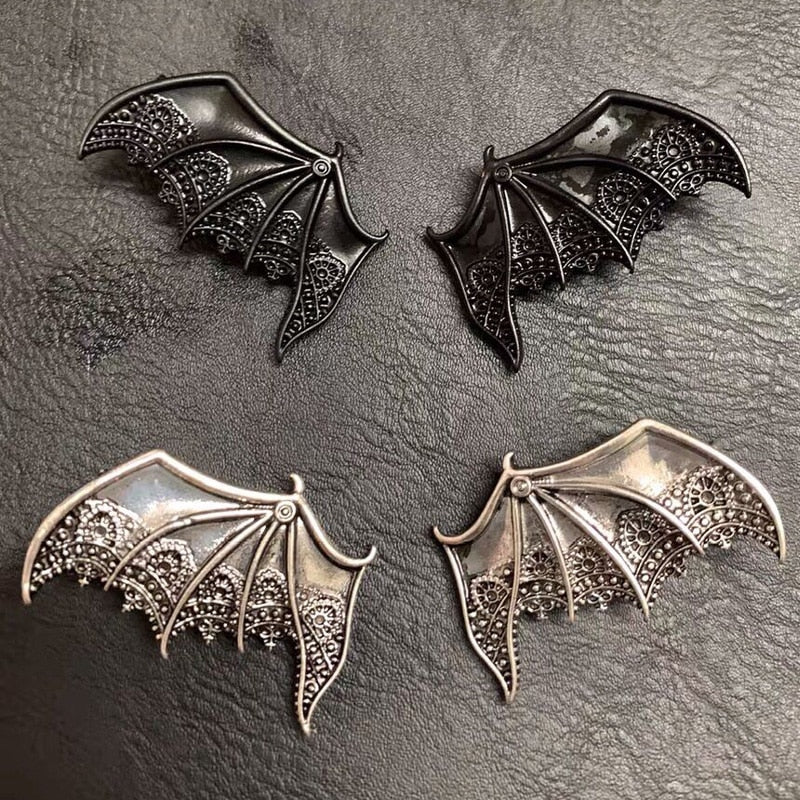 Bat Wings Hair Clips