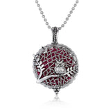 Aromatherapy Locket Necklaces Essential Oil Perfume Aroma Diffuser Necklace