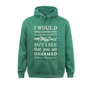 Battle Of Wits Shakespeare Quote Pullover Hoodies Sweatshirt