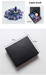 Natural Crystal Gift Sets Amethyst Clear Quartz Rose Quartz Gifts Box