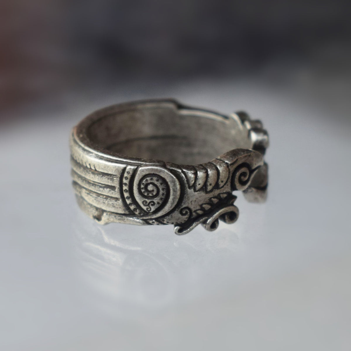Odin's Ravens Rune Ring