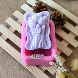 Tulip Flower Fairy Soap Resin Silicone Mould for Soap Candle Making DIY Crafts