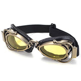 Vintage Motorcycle Goggles Sun Windproof Goggles Racer Pilot Helmet Glasses