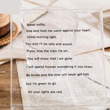 Poetry and Prose Word Sentence Stickers Art Journal Scrapbooking Stickers