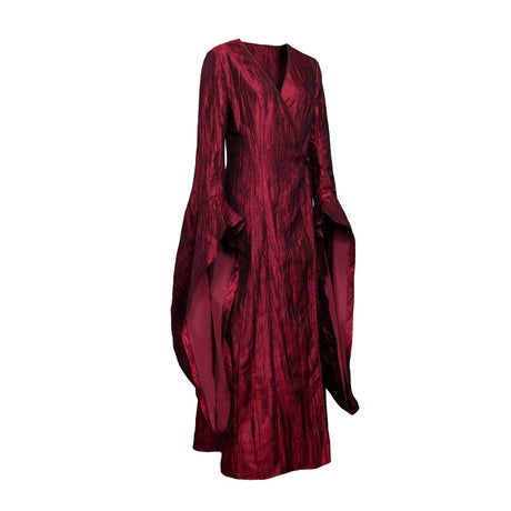 The Red Woman Dress Robe