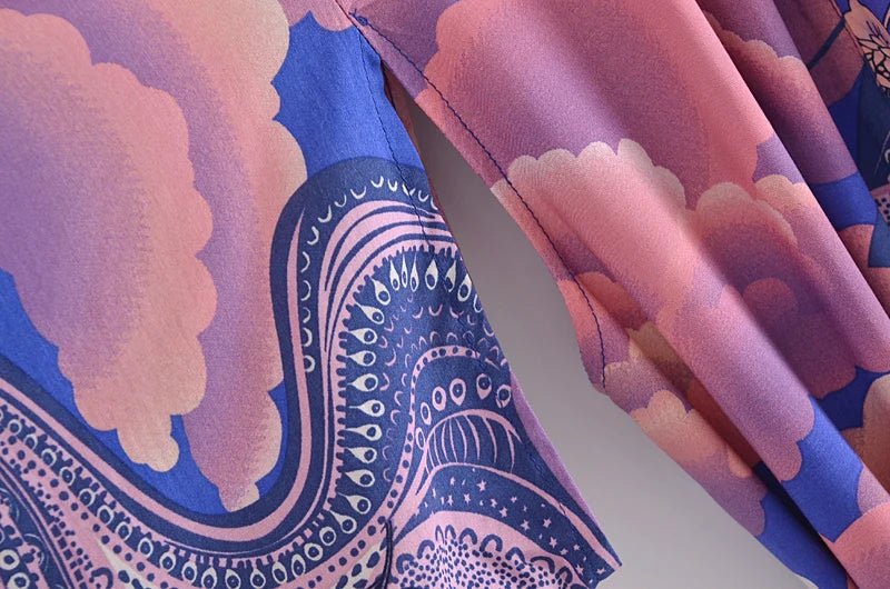California Dreamin' Long Kimono Robes